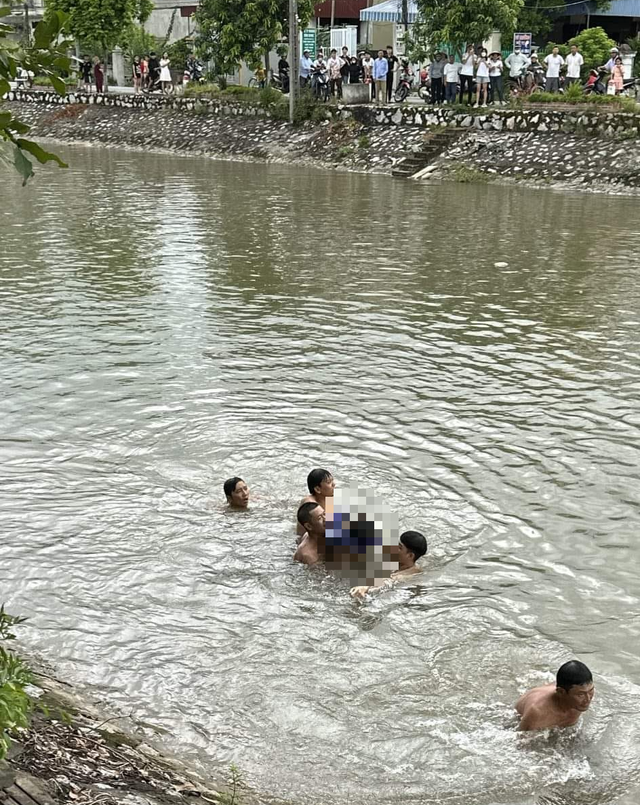 Nam Định: Một nam sinh đuối nước khi tắm sông - Ảnh 1.