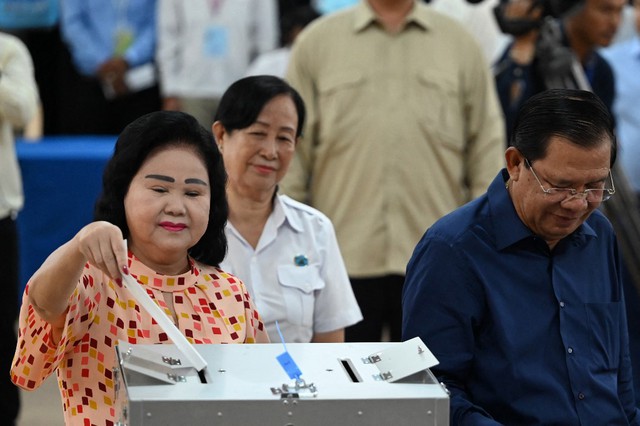 Hơn 9,7 triệu cử tri Campuchia bầu cử Quốc hội khóa VII - Ảnh 2.