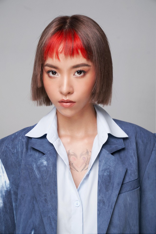 Nhuộm tóc phong cách nàng tiên cá chất như rapper Như Mỹ, Hoài Đan, tiktoker Dantee - Ảnh 2. Nhuộm tóc phong cách nàng tiên cá chất như rapper Như Mỹ, Hoài Đan, tiktoker Dantee - Ảnh 2.