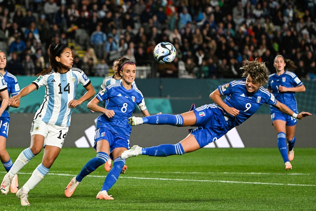 Kết quả World Cup nữ 2023: Ý khởi đầu suôn sẻ trước Argentina nhờ bàn thắng muộn - Ảnh 1.
