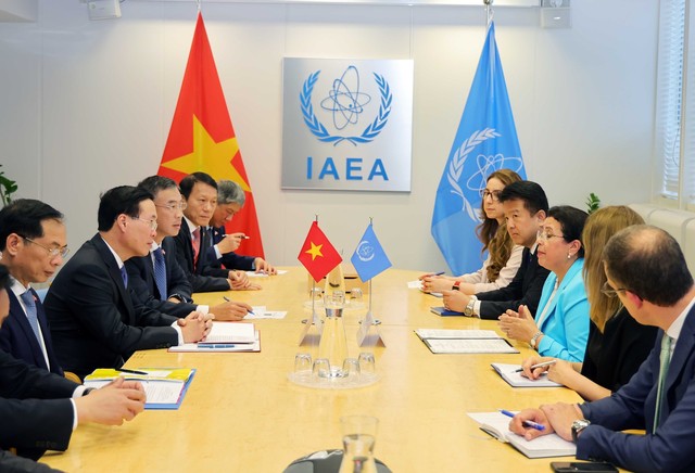 Chủ tịch nước đề nghị IAEA hỗ trợ kĩ thuật Việt Nam trong an toàn hạt nhân - Ảnh 2.