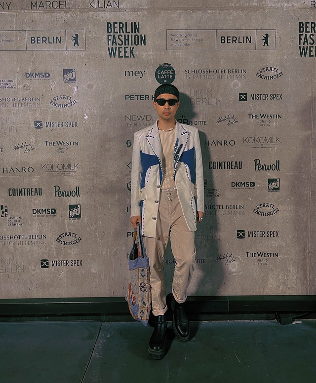 Stylist Việt mặc đồ tự thiết kế, kể chuyện thú vị tại Berlin Fashion Week - Ảnh 9.