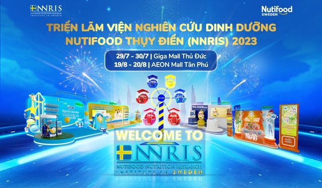 Triển lãm Viện Nghiên cứu Dinh dưỡng Nutifood Thụy Điển tái xuất tại TP.HCM - Ảnh 1.