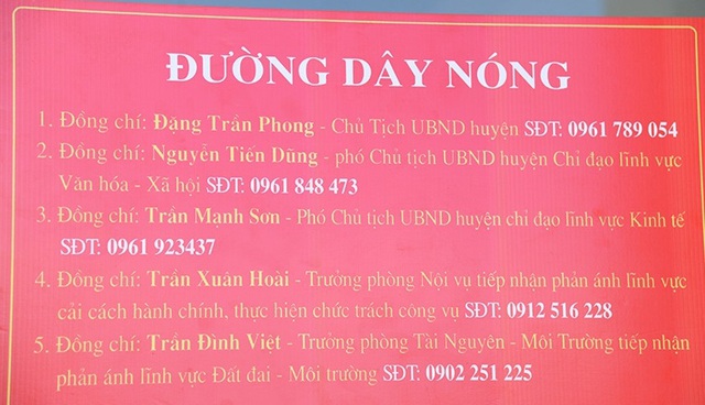 Chủ tịch tỉnh công khai số điện thoại: Dân ít gọi vì cán bộ chuyển biến tốt - Ảnh 3.