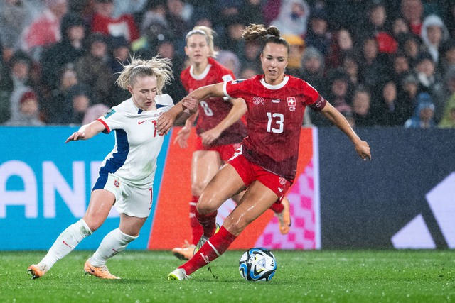 Kết quả World Cup nữ 2023: Na Uy bị Thụy Sĩ cầm chân, bảng A kịch tính  - Ảnh 1.