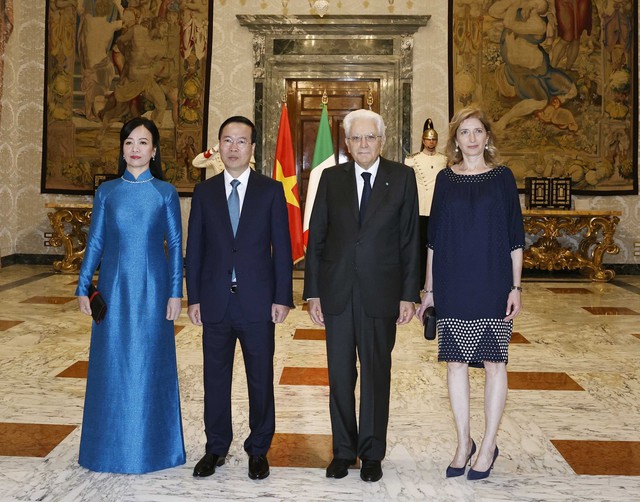 Chủ tịch nước dẫn Thần khúc của Dante tại quốc yến nước Ý - Ảnh 2.