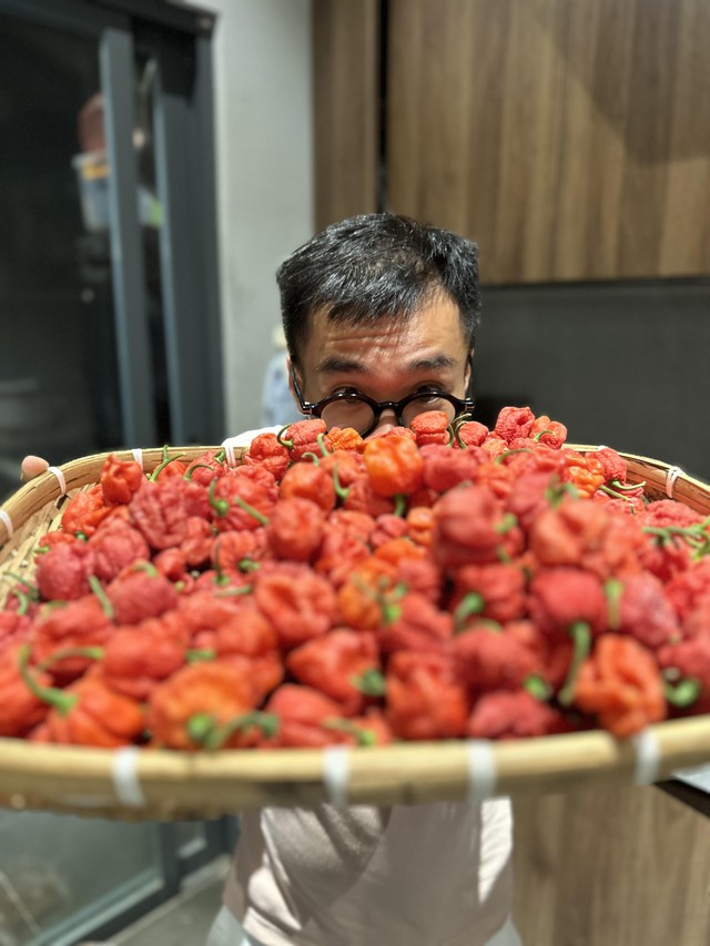Thạc sĩ bỏ việc nghìn đô khởi nghiệp trồng loại ớt cay nhất thế giới - Ảnh 1.