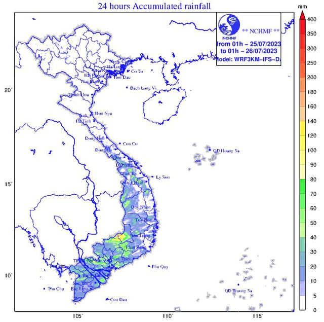 Tin tức thời tiết hôm nay, 27.7.2023: - Ảnh 2.