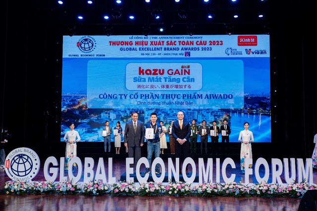 Kazu Gain Gold xuất sắc đạt Top 20 Thương hiệu xuất sắc toàn cầu 2023 - Ảnh 1.