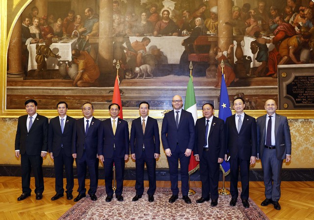 Chủ tịch nước: Quyết tâm đưa quan hệ Việt Nam - Ý sang giai đoạn mới - Ảnh 2.