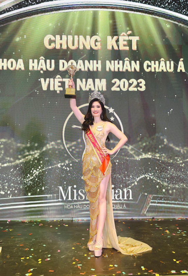 Người đẹp Lê Thị Thơ đăng quang Hoa hậu doanh nhân châu Á Việt Nam 2023 - Ảnh 6.