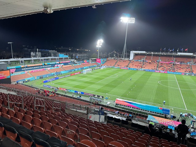 Mặt sân Waikato sẵn sàng cho trận đấu nóng đội nữ Việt Nam gặp Bồ Đào Nha - Ảnh 2.