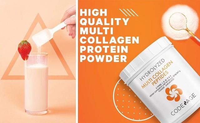 Review Bột uống Codeage Hydrolyzed Multi Collagen Peptides Powder - Ảnh 1.