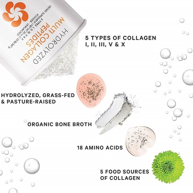 Review Bột uống Codeage Hydrolyzed Multi Collagen Peptides Powder - Ảnh 3.