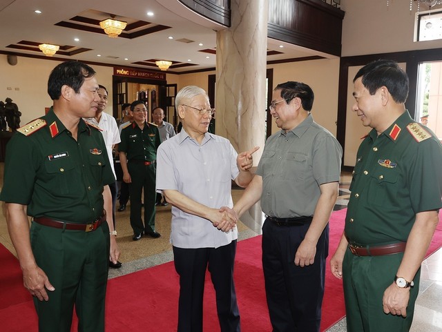 Chủ tịch nước Võ Văn Thưởng tham gia Thường vụ Quân ủy T.Ư - Ảnh 1.