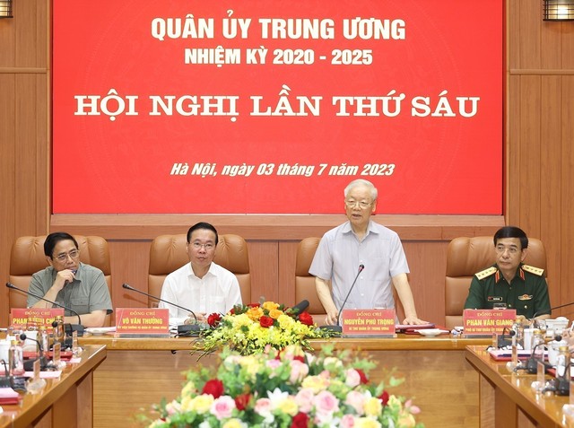 Chủ tịch nước Võ Văn Thưởng tham gia Thường vụ Quân ủy T.Ư - Ảnh 2.