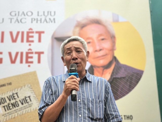 Nhà báo Nguyễn Quang Thọ và tình yêu máu thịt dành cho 'Người Việt nói tiếng Việt' - Ảnh 2.