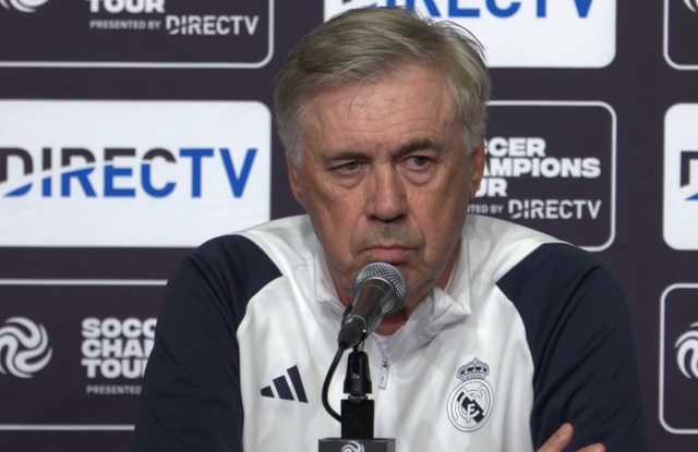 HLV Ancelotti bất ngờ lên tiếng về Mbappe khi Real Madrid thua đậm Barcelona tại Mỹ - Ảnh 2.