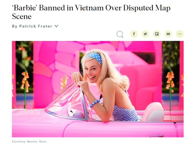 Tin ‘Barbie’ bị cấm chiếu ở Việt Nam được truyền thông quốc tế chú ý - Ảnh 2.