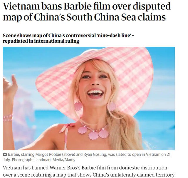 Tin ‘Barbie’ bị cấm chiếu ở Việt Nam được truyền thông quốc tế chú ý - Ảnh 3.