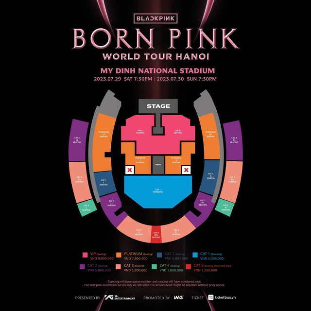 Tranh cãi xoay quanh giá vé concert Born Pink của BlackPink tại Hà Nội - Ảnh 2.