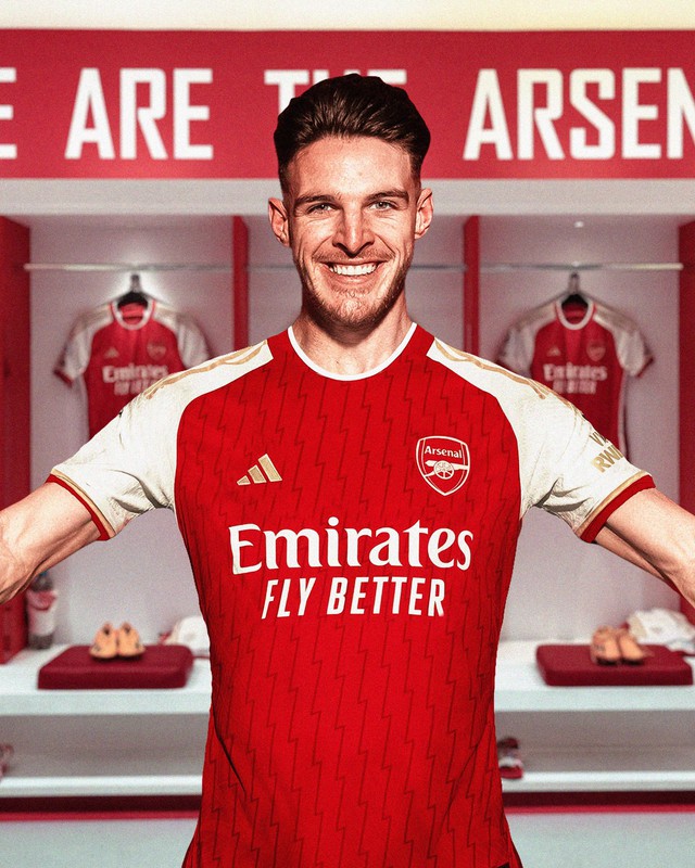 Arsenal chính thức sở hữu Declan Rice mức giá kỷ lục nước Anh - Ảnh 2.