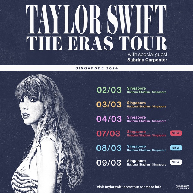 Sôi sục cuộc chiến săn vé concert của Taylor Swift tại Singapore - Ảnh 1.