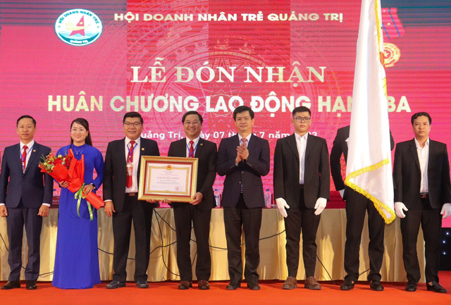 Anh Phạm Trường Sơn giữ chức Chủ tịch Hội Doanh nhân trẻ tỉnh Quảng Trị  - Ảnh 1.