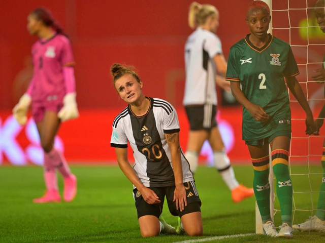 Đội tuyển nữ Đức tiếp tục gây thất vọng sau trận gặp đội tuyển nữ Việt Nam - Ảnh 1.