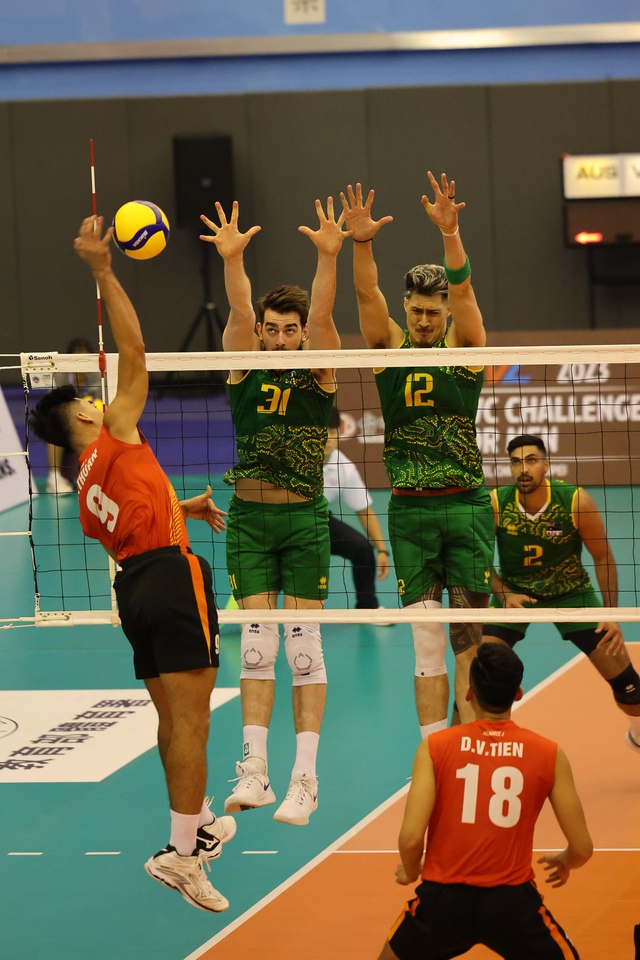 Đội tuyển nam bóng chuyền Việt Nam thua Úc ở AVC Challenge Cup - Ảnh 2.