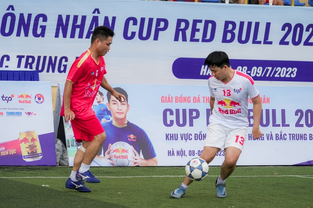 Sôi nổi giải bóng đá Thanh niên Công nhân - Cúp Red Bull 2023 tại Hà Nội - Ảnh 6.