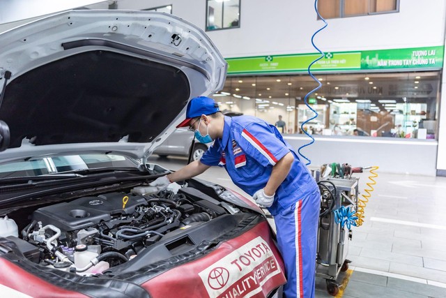 Toyota Việt Nam x3 ưu đãi cho khách hàng bảo dưỡng xe tại đại lý - Ảnh 3.