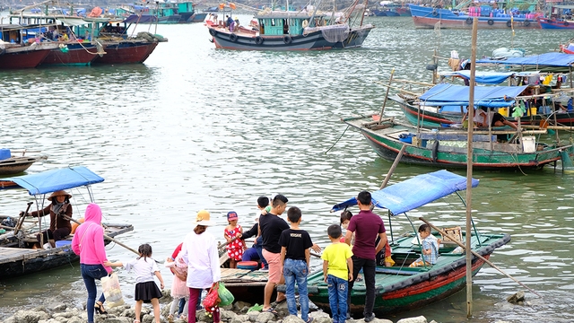 Quảng Ninh: Cấm 'hung thần đại dương' neo đậu ven bờ vịnh Hạ Long  - Ảnh 1.