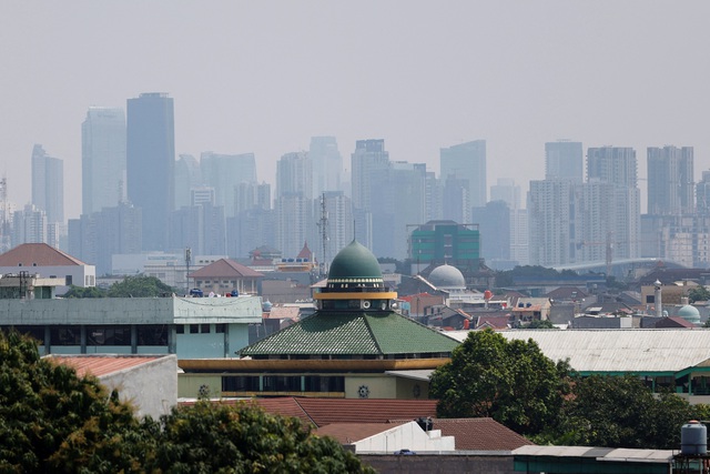 Thủ đô Indonesia liên tục đứng đầu bảng thành phố ô nhiễm tuần này - Ảnh 1.