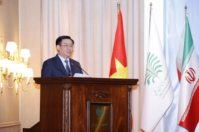 Chủ tịch Quốc hội: Việt Nam - Iran chung tay củng cố '4 kết nối' - Ảnh 1.