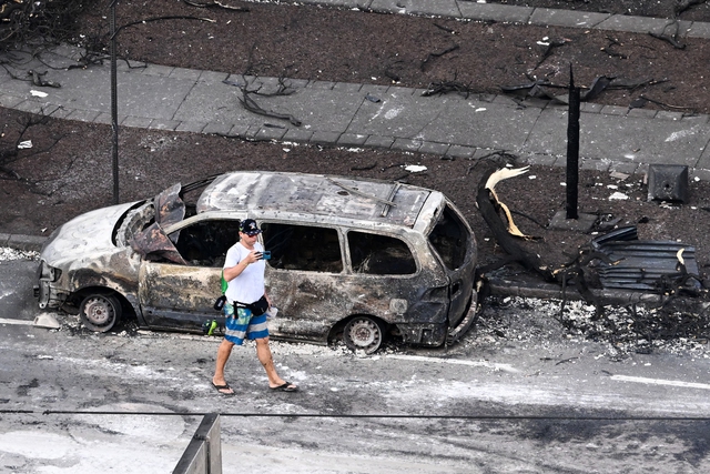 Số người thiệt mạng vì cháy rừng tại Hawaii tăng mạnh - Ảnh 1.