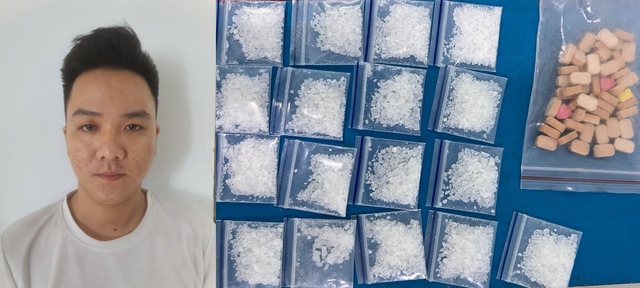Đà Nẵng: Bắt shipper ma túy cho tụ điểm núp bóng tài xế xe công nghệ - Ảnh 1.