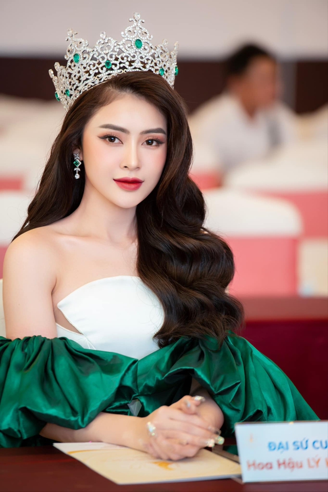 Hoa hậu Lý Kim Thảo thi Miss Universe Vietnam 2023 - Ảnh 3.