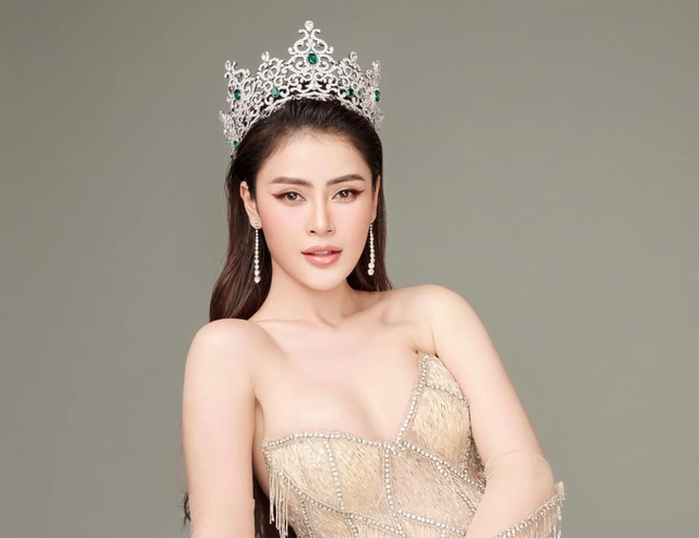 Hoa hậu Lý Kim Thảo thi Miss Universe Vietnam 2023 - Ảnh 1.