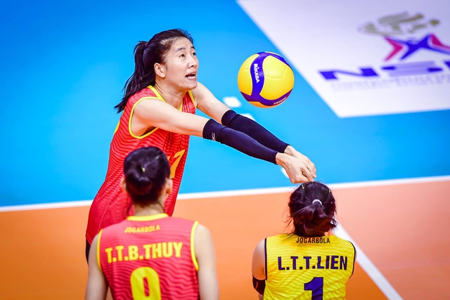 Đội hình hai của bóng chuyền nữ Việt Nam giành chiến thắng ấn tượng trước Indonesia - Ảnh 1.