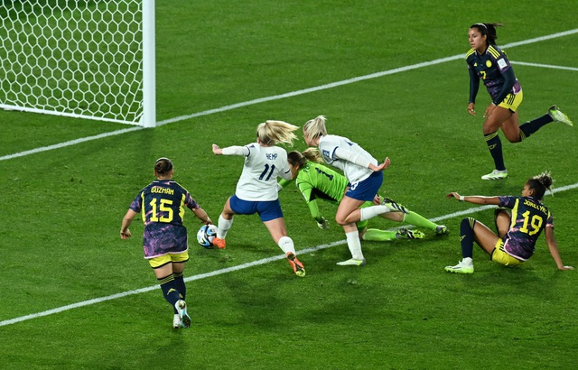 Ngược dòng đánh bại Colombia, Anh góp mặt ở bán kết World Cup nữ 2023 - Ảnh 5.