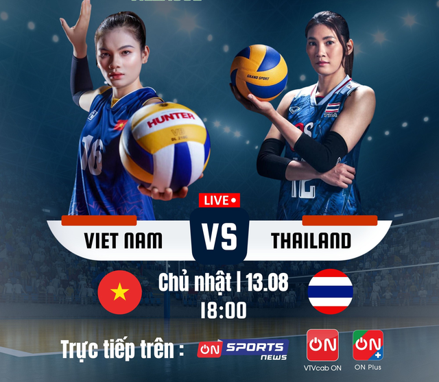 Link xem trực tiếp bóng chuyền nữ SEA V.League hôm nay: Đội Việt Nam đấu Thái Lan - Ảnh 3.