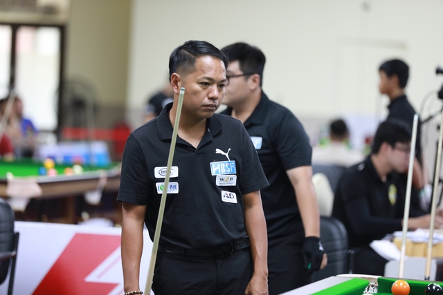 Cơ thủ Mâu Trâm đánh bại cựu vô địch SEA Games tại giải billiards JOY Heyball  - Ảnh 1.