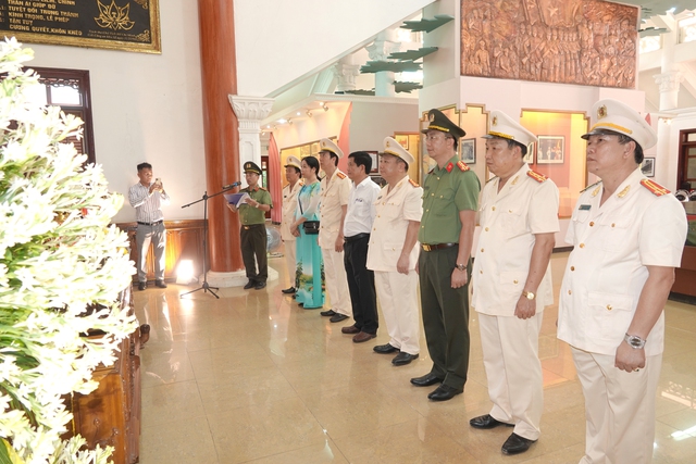 Công an Bình Thuận báo công lên Bác ở Nha Công an Trung ương Tuyên Quang - Ảnh 2.