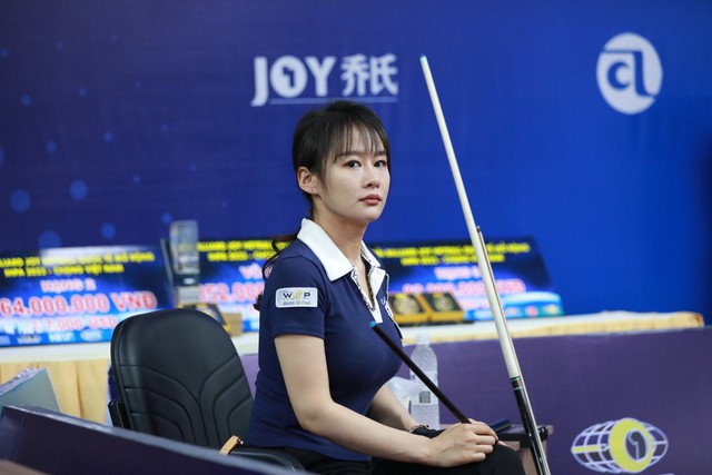 Nỗ lực bất thành của hot girl Trung Quốc trong trận chung kết giải billiards JOY Heyball  - Ảnh 3.