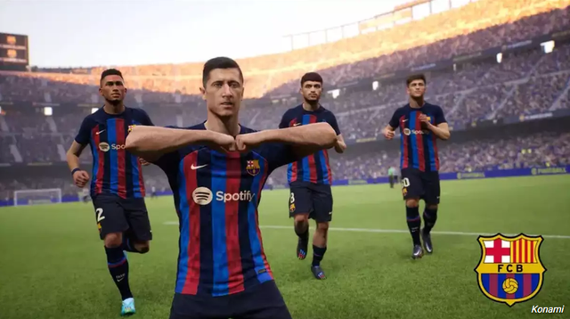 Barcelona và Konami gia hạn quan hệ đối tác trong eFootball 2023 - Ảnh 1.