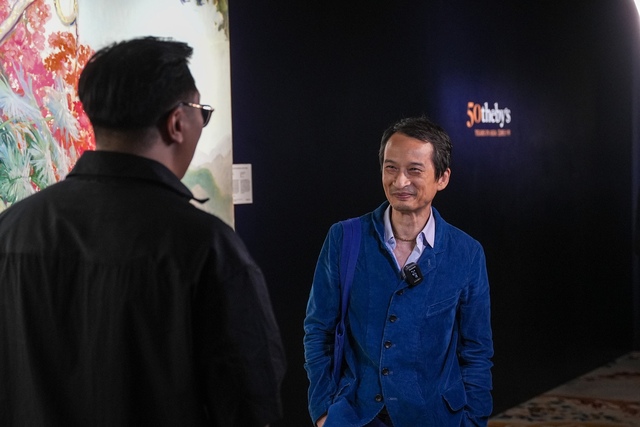 Đạo diễn Trần Anh Hùng đến thưởng ngoạn 'Mộng Viễn Đông' lần đầu tiên tại Việt Nam - Ảnh 8.