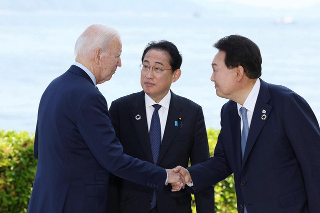 Sáng kiến an ninh mới giữa Mỹ-Nhật-Hàn trước quan ngại Trung Quốc - Ảnh 1.