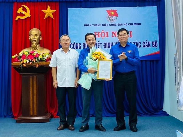 Anh Nguyễn Thành Trung giữ chức Bí thư Tỉnh đoàn Bình Định - Ảnh 1.