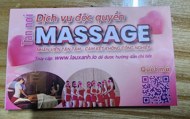 Cảnh báo trên card massage “tươi mát” có mã QR dẫn đến website chứa mã độc - Ảnh 2.